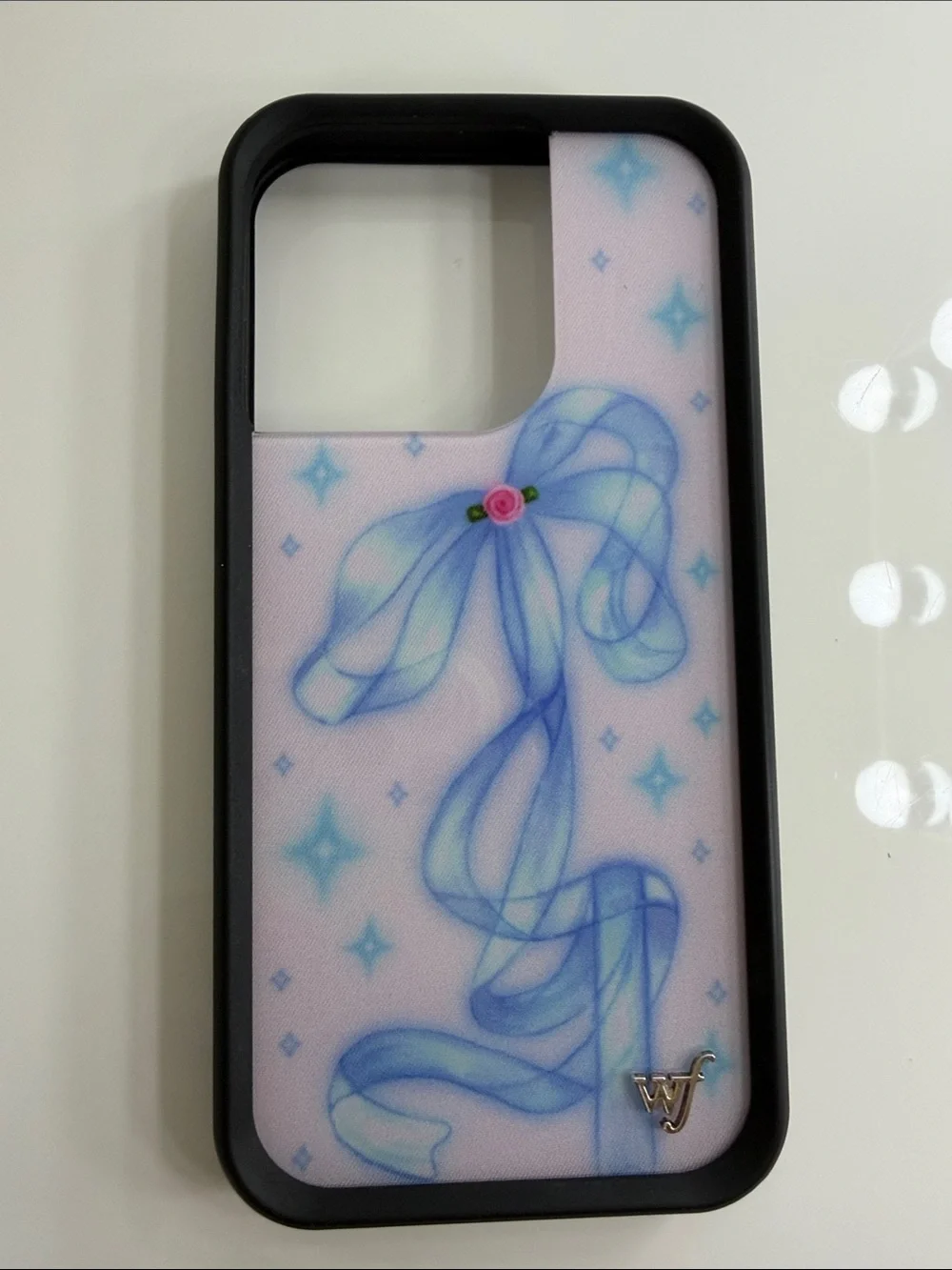 Sparkle girl iPhone 15 Pro Wildflower case